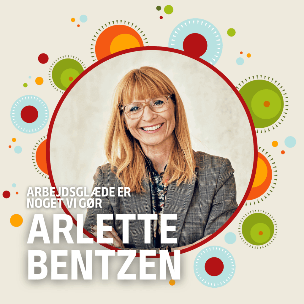 Arlette Bentzen taler på Arbejdsglæde Live! 2025 konferencen