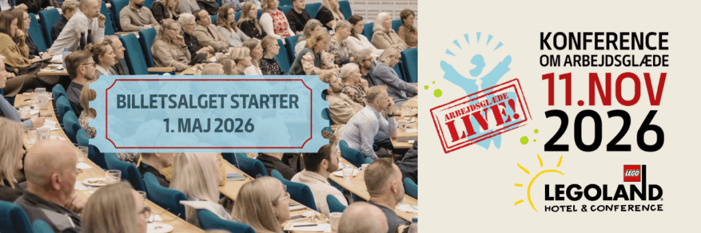 Arbejdsglæde Live! LEGOLAND 2026 - Billetsalget starter 1. maj 2026
