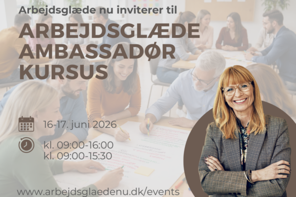 Arbejdsglæde ambassadør kursus