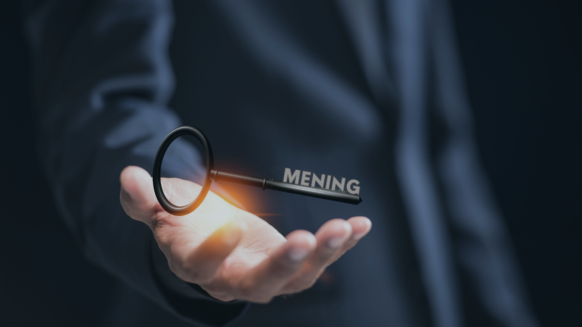 Mening i arbejdet derfor er det vigtigt FOR ARBEJDGLÆDEN